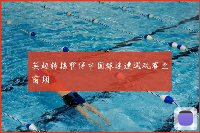 英超转播暂停中国球迷遭遇观赛空窗期